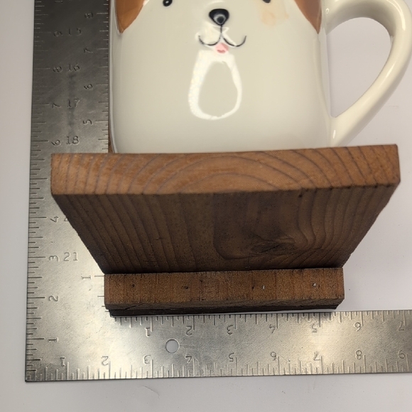 Rustic Wooden Handmade Bird Feeder Dog - Picture 6 of 16